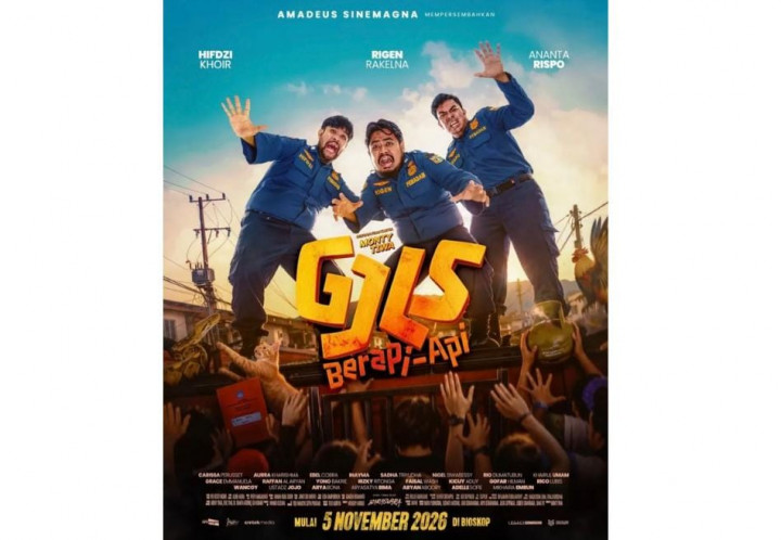 Rigen Rakelna Wujudkan Impian Masa Kecil Jadi Pahlawan di Film GJLS: Berapi-Api