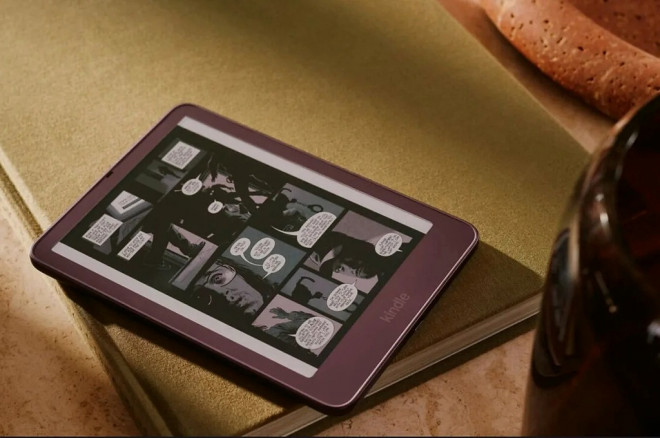 Amazon memperbarui Kindle Colorsoft dengan desain tanpa bezel terangkat, teknologi warna baru, bodi lebih tipis, dan harga mulai USD289,99.