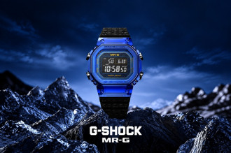 Casio MRG-D5000 Blue Sapphire Dibanderol Rp1,2 Miliar