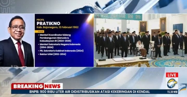 Profil Pratikno, Dari Mensesneg Jokowi hingga Ketua Wantimpres Prabowo