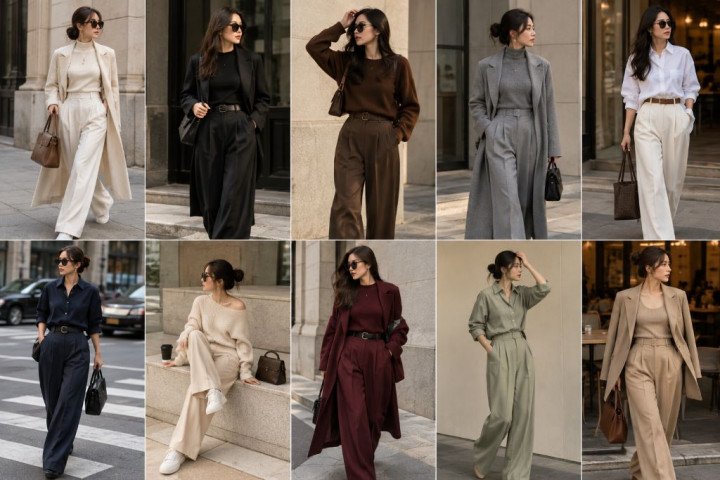 Bukan Soal Harga, Ini Alasan Outfit Monokrom Terlihat Mahal