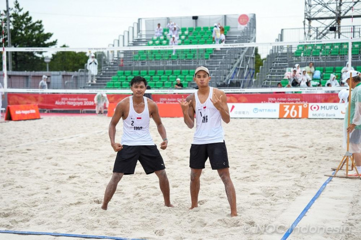 Asian Games 2026: Tim Voli Pantai Putra Indonesia Tambah Satu Perak
