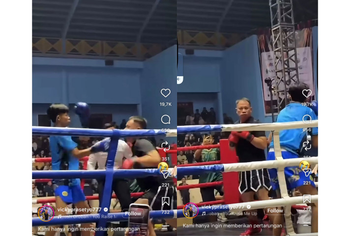 Vicky Prasetyo Angkat Bicara Usai Tinju Dede Sunandar Sampai Pingsan