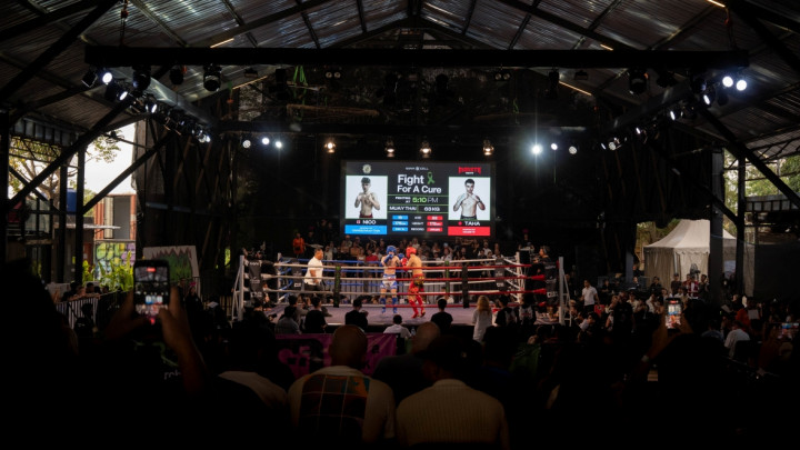 Fight For A Cure 2026 di Bali Galang Dana Riset Kanker, Libatkan 40 Petarung dan 30 Gym