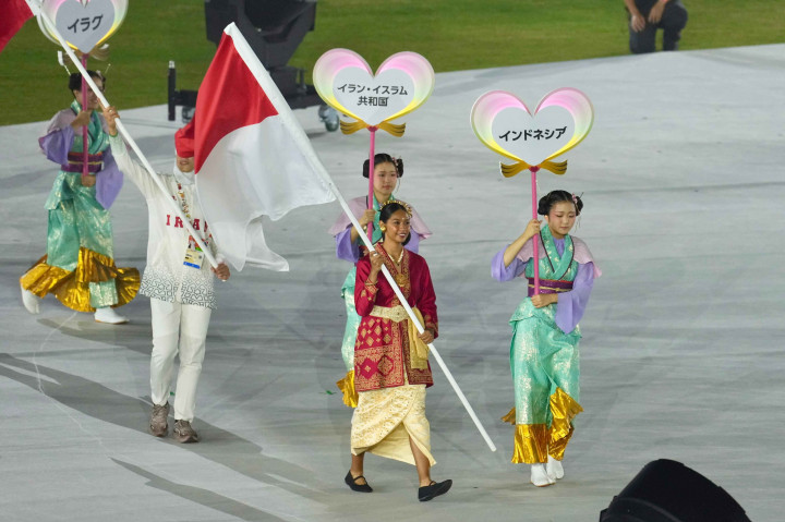 Meydiana Laviola Pamerkan Budaya Bali di Penutupan Asian Games 2026
