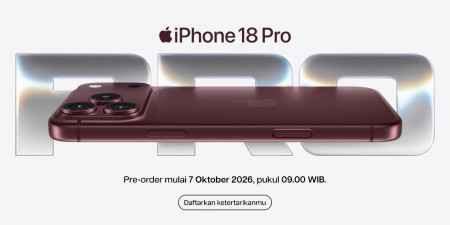 iPhone 18 Pro Resmi Masuk Indonesia, Pre-order Dibuka 7 Oktober 2026