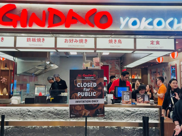 Gindaco Yokocho Hadir di Central Park, Sajikan Japanese Street Food Mulai Rp15 Ribuan
