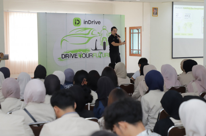 Ratusan Mahasiswa Garut Antusias Ikuti Edukasi Safety Riding dari inDrive