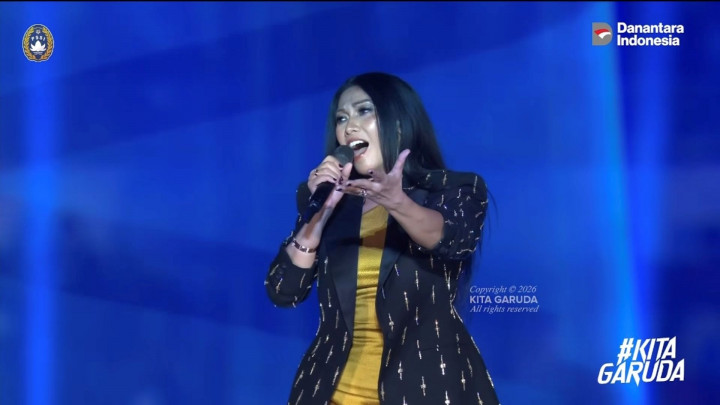 Anggun C Sasmi Nangis Nyanyi 'Tanah Airku' Usai Timnas Indonesia Juara FIFA ASEAN Cup 2026