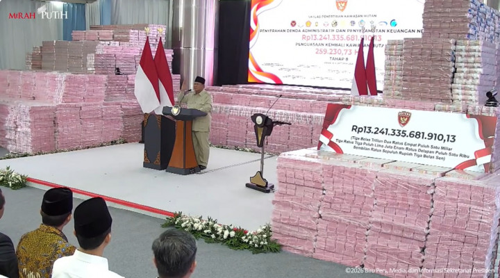Satgas PKH Selamatkan Rp13,2 T, Prabowo: Untuk Naikkan Gaji Guru