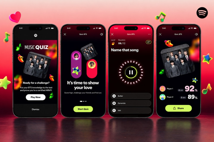 Spotify Perluas Music Quiz ke 2.000 Artis