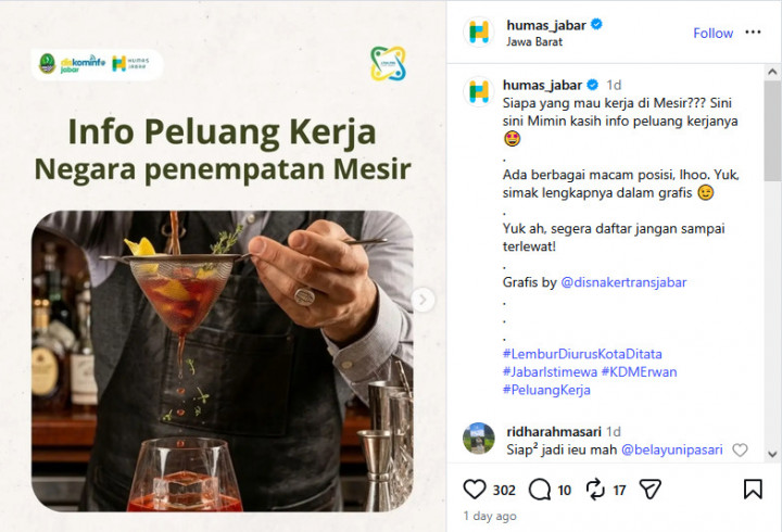 Lowongan Kerja di Mesir dengan Gaji Rp35 Juta per Bulan, Cek di Sini