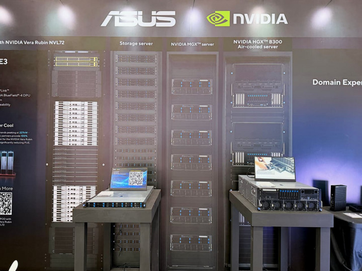 Asus Gelar Infrastruktur AI dari Rack-Scale Hingga Desktop Superkomputer