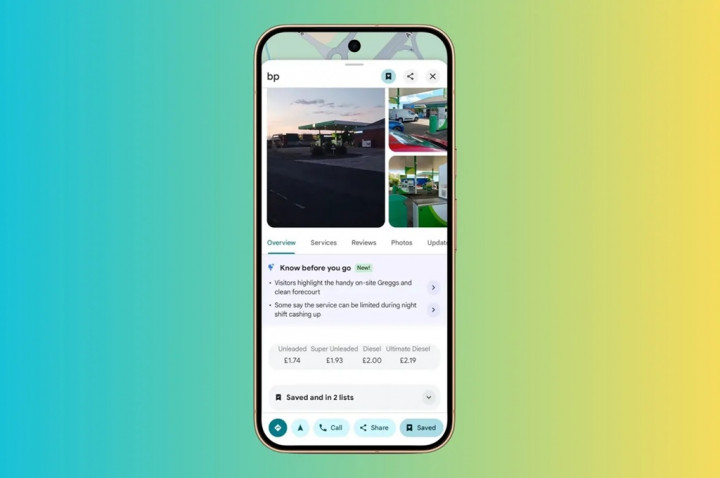 Google Maps Kini Tampilkan Harga BBM Terkini