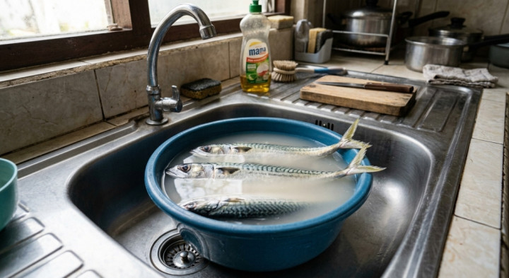 Air Cucian Beras untuk Ikan Kembung, Apa Manfaatnya?