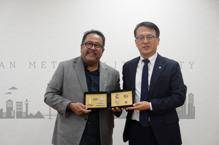 Rano Karno Temui Pemerintah Busan, Dorong Jakarta Jadi Kota