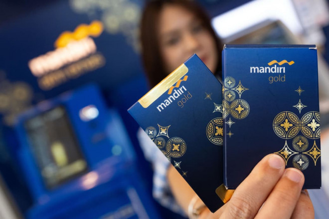 Tabungan Emas Livin’ by Mandiri. Foto: Bank Mandiri