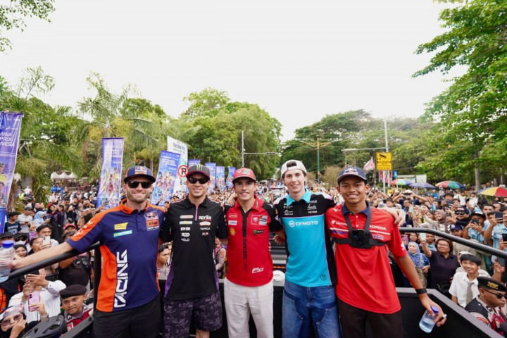 Riders Parade MotoGP 2026 Semarakkan Sport Tourism Mandalika
