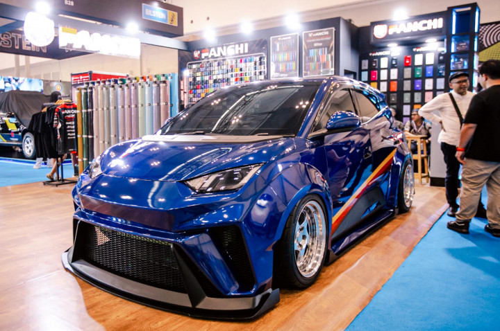 Modifikasi BYD Atto 1 Pakai Wide Body Kit di IMX 2026