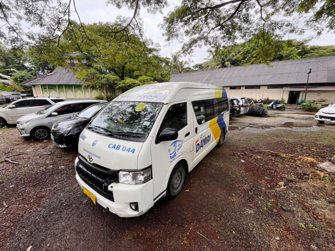 Selain rute Tanjung Lesung–Bandara Soekarno-Hatta, DAMRI juga menyediakan layanan Rangkasbitung–Bandara Soekarno-Hatta dengan tarif Rp50.000. Dok. A. Firdaus/Medcom