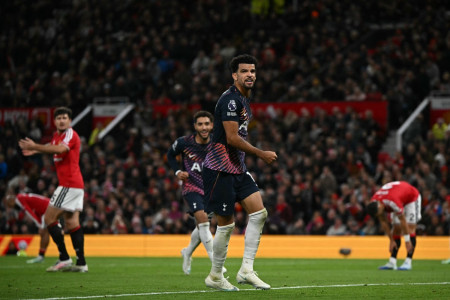 Hasil Manchester United Vs Tottenham: Gol Dramatis Solanke Gagalkan Kemenangan MU