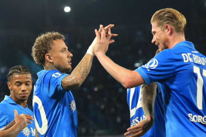 Hasil Napoli Vs Frosinone: De Bruyne Brace, Partenopei Menang Telak