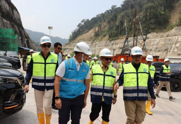 PT NSHE Percepat Tahap Akhir PLTA Batangtoru 510 MW
