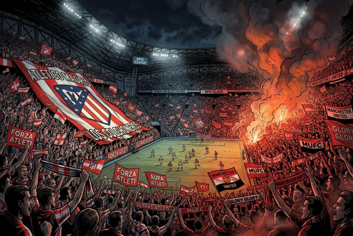 Prediksi Atletico Madrid vs Manchester United: Ujian Berat Setan Merah di Liga Champions