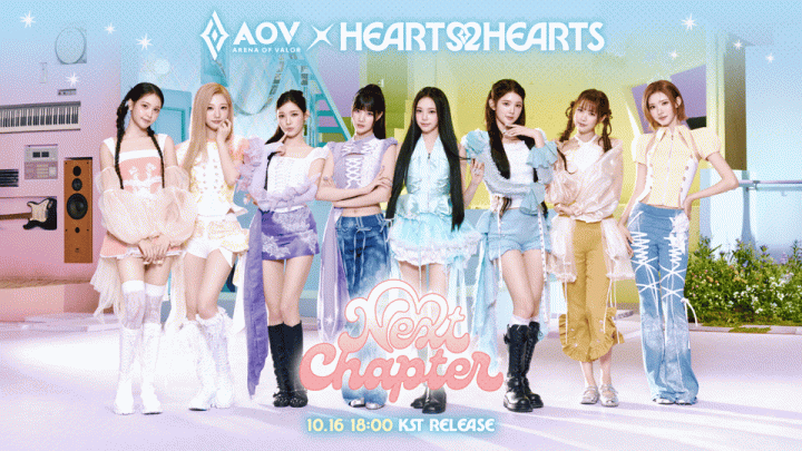 AOV Rayakan 10 Tahun, Gandeng Hearts2Hearts Rilis Lagu Next