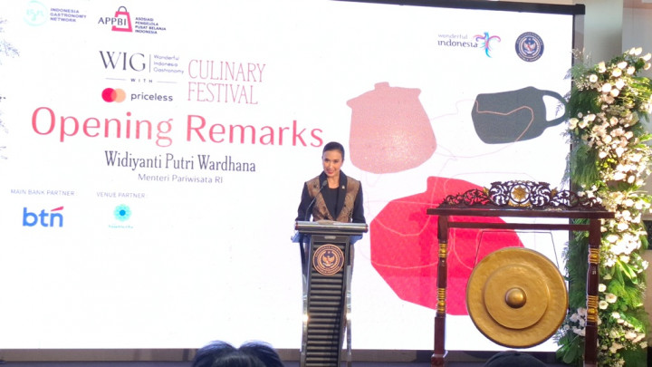 Menpar Widiyanti Buka Wondeful Indonesia Gatronomy Culinary Festival 2026