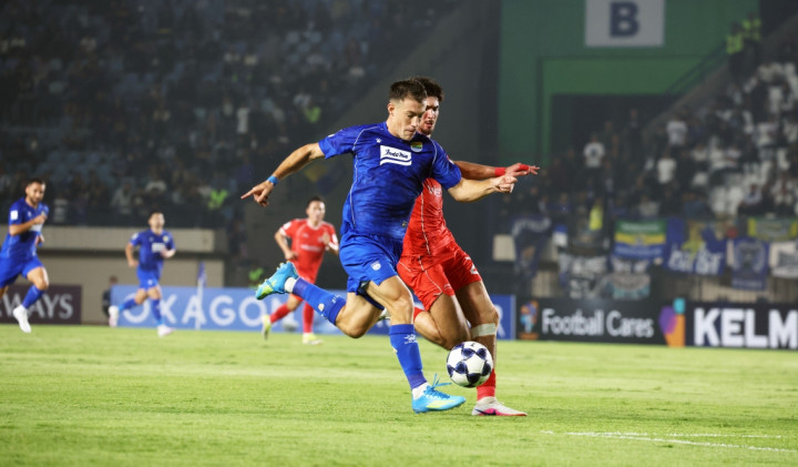 Babak I Persib Vs Viettel: Penalti Klok Bawa Persib Ungguli Viettel