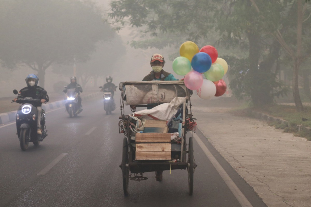 ​Kabut Asap Karhutla Selimuti Sejumlah Wilayah Asia Tenggara