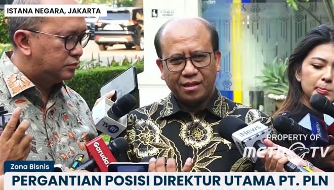 Dirut PLN Suroso Isnandar. Foto: Youtube Metro TV