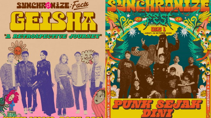 Rekomendasi Penampil Synchronize Fest 2026 Hari Pertama: Reuni Geisha dengan Momo hingga Punk Sedjak Dini
