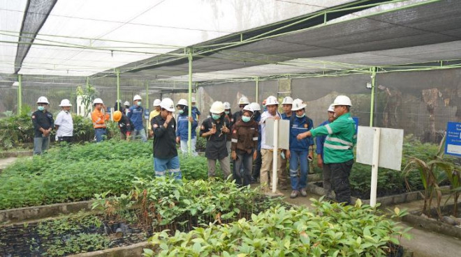 Kunjungan Student Chapter Perhimpunan Ahli Pertambangan Indonesia (PERHAPI) Provinsi Maluku Utara. Foto: Istimewa