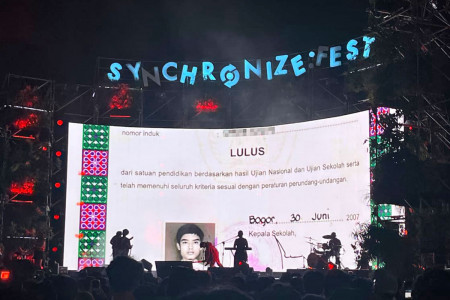 The Jansen Bawa Ijazah ke Panggung Synchronize Fest 2026