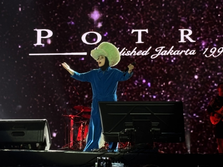 Melly Goeslaw Ajak Penonton Synchronize Fest 2026 Berdoa untuk Karhutla Kalimantan