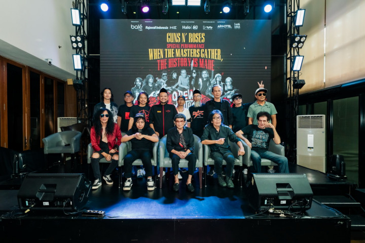 Konser Guns N' Roses di Jakarta Dibuka 9 Dewa Gitar: Ada Rhoma Irama hingga Pay Burman