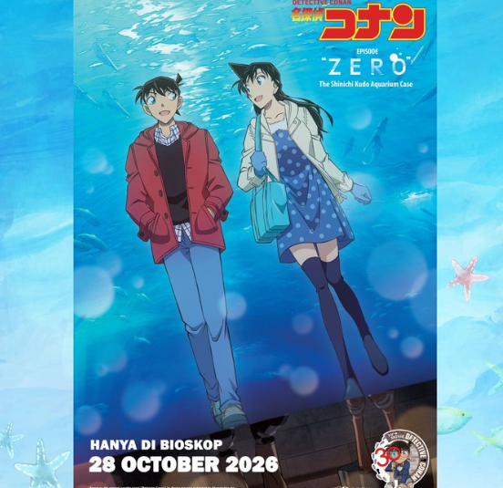 Detective Conan 30th Anniversary Special Project Tayang di Indonesia 28 Oktober 2026