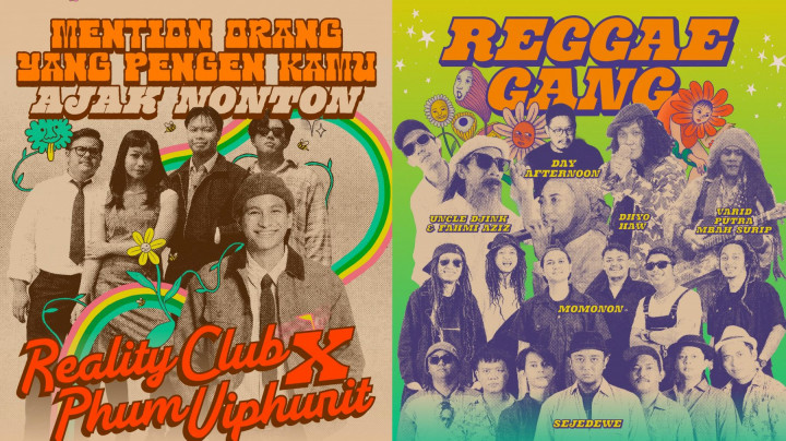 Rekomendasi Penampil Synchronize Fest 2026 Hari Ketiga: Reality Club x Phum Viphurit hingga Reggae Gang
