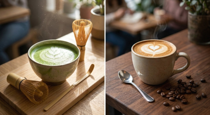 Tim Matcha Vs Tim Kopi: Mana yang Bikin Cepet Melek & Tubuh Segar Seharian?