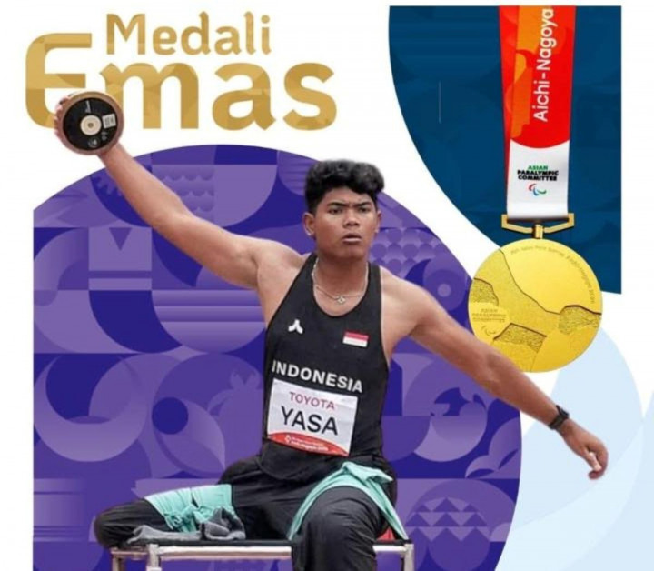 I Kadek Dwi Purwana Yasa Raih Emas Kedua Indonesia, Pecahkan Rekor Dunia