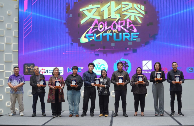 Bunkasai 2026 “Cyber Harajuku: Colors of the Future. Foto: BINUS