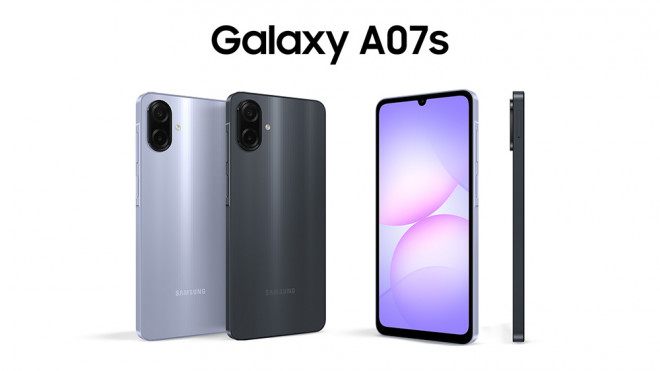 Samsung Galaxy A07s.