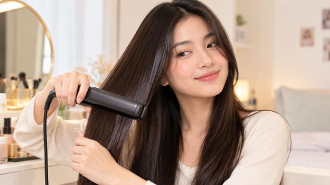 Hasil catokan rambut baru sebentar udah buyar? Intip tips mencatok rambut biar hasilnya lebih awet, tetap rapi, dan nggak gampang mengembang!