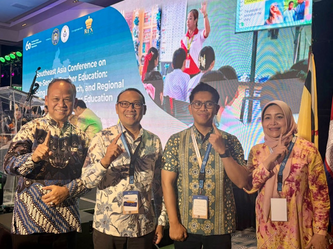Perwakilan UMS di SEAMEO Executive Meeting. DOK UMS