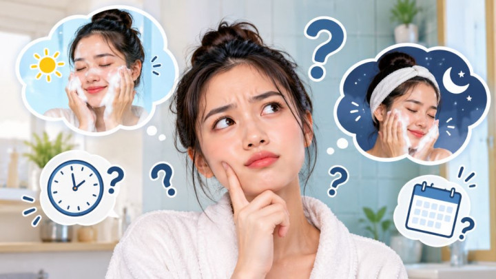 Cuci Muka Berapa Kali Sehari? Jangan Sampai Kebanyakan, ya!