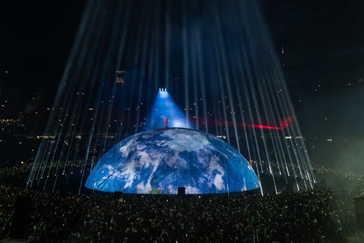 Panggung Dome Stage Konser YE di Jakarta Didatangkan dari Luar Negeri, Ini Bocorannya