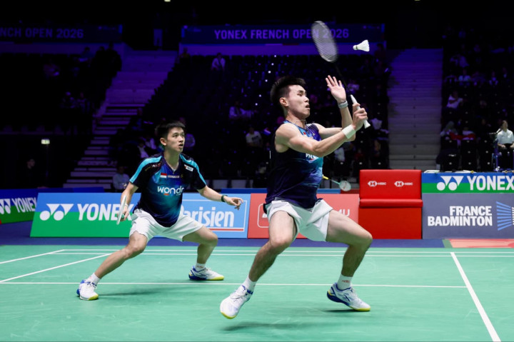 French Open 2026: Raymond/Joaquin Susah Payah Tembus Perempat Final