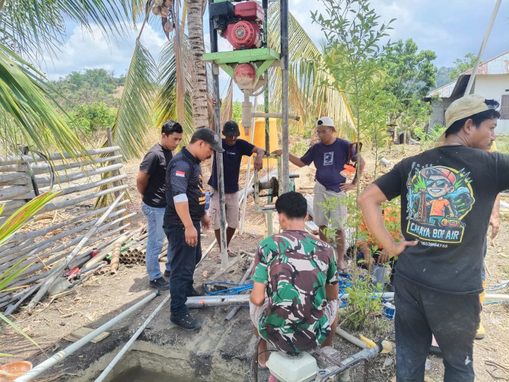 Program Air Bersih NHM Peduli Jangkau 89 Rumah di Desa Tabanoma